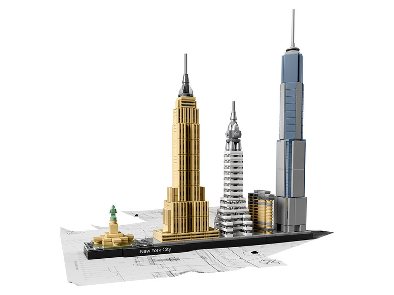 Gehe zu Vollbildansicht: LEGO® Architecture 21028 »New York City« - Bild 3