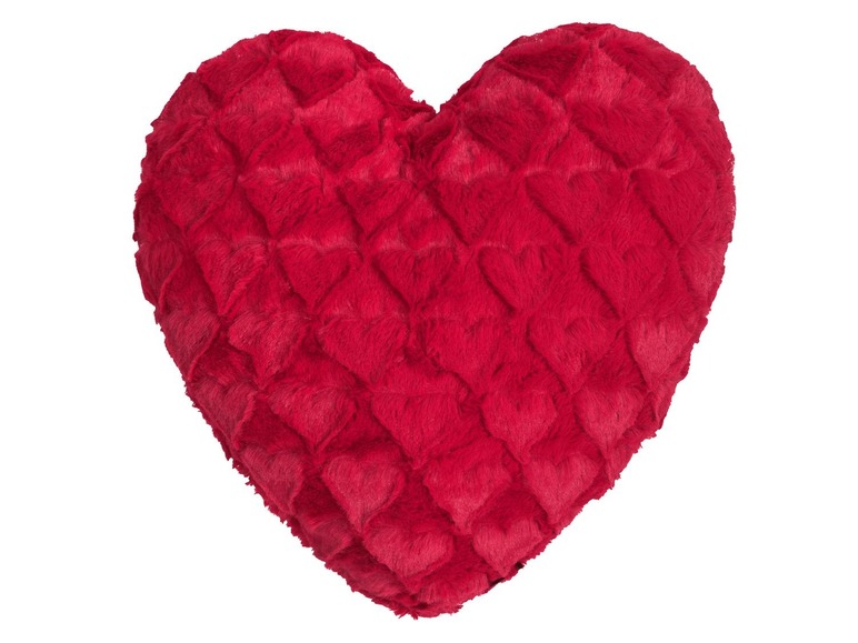 Gehe zu Vollbildansicht: MAGMA Dekokissen Fluffy Hearts, 40 x 35 cm - Bild 3