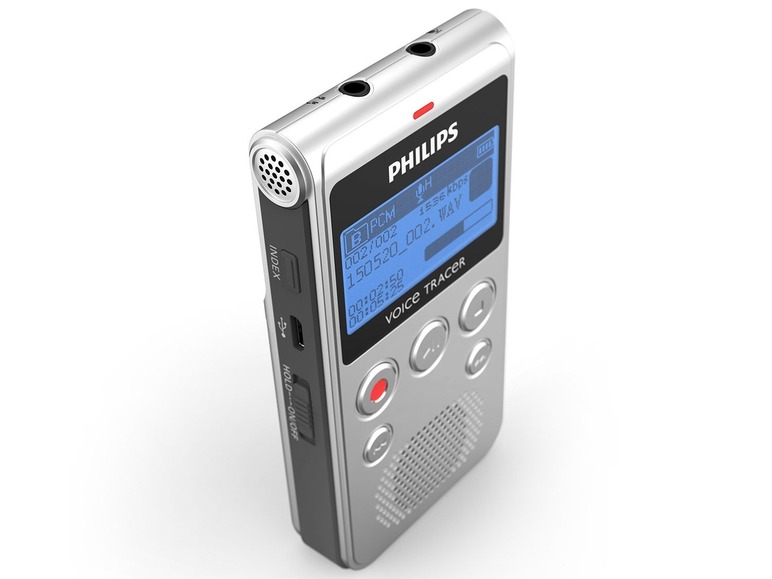 Gehe zu Vollbildansicht: PHILIPS DVT-1300 - Voice Tracer 1300, der perfekte Audiorecorder - Bild 2