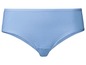 Blaue Damen-Unterhose aus Baumwolle.