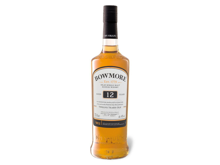 Jahre BOWMORE Vol Single 12 Islay Scotch Geschenkbox mit Malt 40%