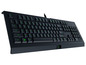 Razer Gaming-Tastatur mit grüner Beleuchtung.