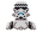 Ein Star Wars Stormtrooper aus Perlen von Perler.
