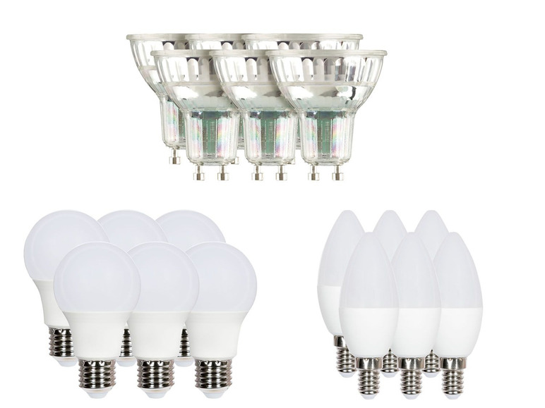 Gehe zu Vollbildansicht: LIVARNO LUX® LED-Leuchtmittel, 6 Stück, mit warmweißem Licht - Bild 1