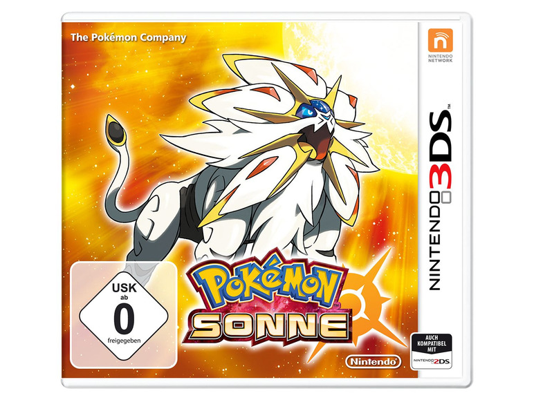 Gehe zu Vollbildansicht: Pokémon Sonne, für Nintendo 3DS, für 1- 4 Spieler - Bild 1