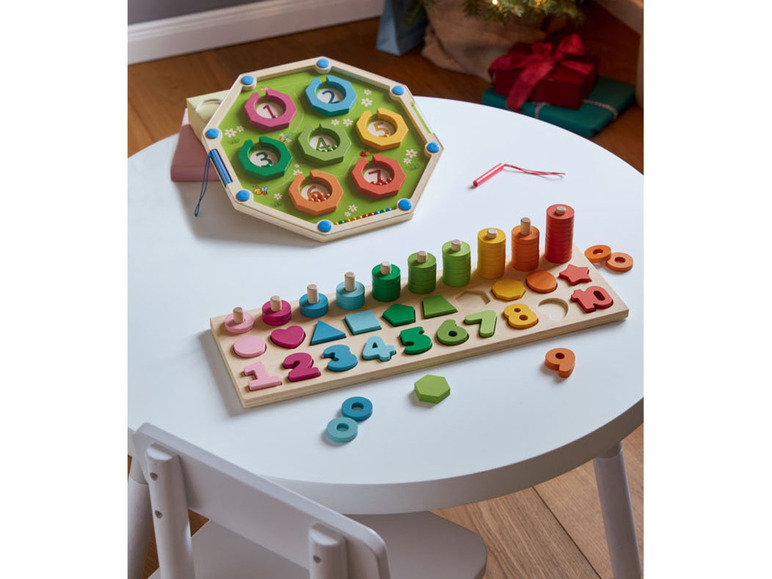 Gehe zu Vollbildansicht: PLAYTIVE® Holzspielzeug Rechenset »Montessori« - Bild 11