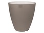 Grauer Blumentopf von Kanten