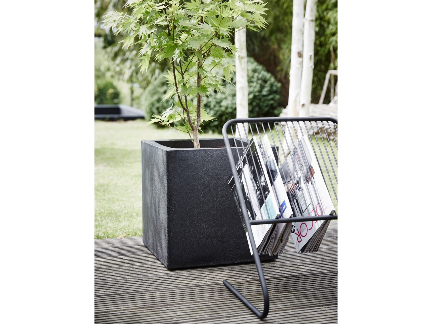 CAPI EUROPE Topf quadrat Smooth (40x40x40 cm) – Bild 3 von 3