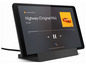 Ein Tablet mit Google Play Music, das den Song 'Highway' von Bumblr abspielt.