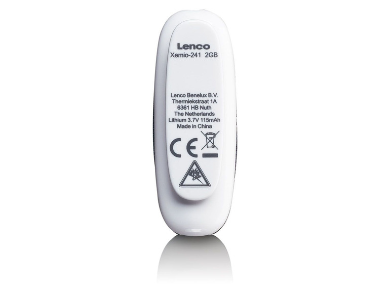 Gehe zu Vollbildansicht: Lenco Xemio-241 MP3-Player im Fabric-Design und 2 GB Speicher - Bild 5