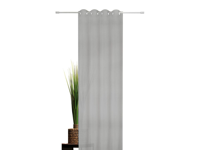 Gehe zu Vollbildansicht: mydeco Ösenvorhang »Breeze«, halbtransparent, in verschiedenen Größen, modern und leicht - Bild 8