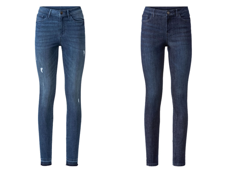 Gehe zu Vollbildansicht: esmara® Damen High Waist Jeans, Super Sinny Fit - Bild 1
