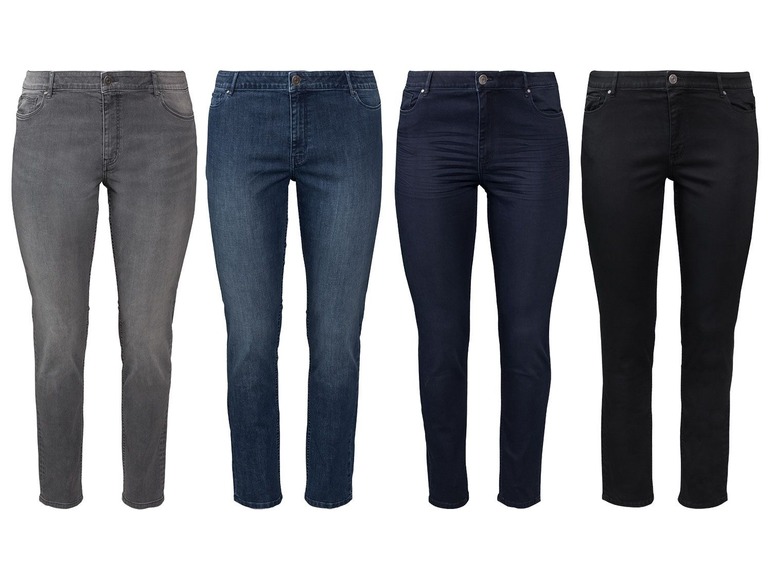 Gehe zu Vollbildansicht: ESMARA® Jeans Damen, Super Skinny Fit, im 5-Pocket-Style, elastisch, formstabil - Bild 1