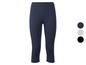 Dunkelblaue ¾ Leggings für Damen.