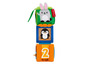Fisher-Price Stapelblöcke mit Tieren und Zahlen.