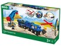 BRIO World Polizeizug-Set mit Kran.