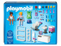 Playmobil Friseursalon mit Puppen, Stuhl, Waschbecken und Zubehör.