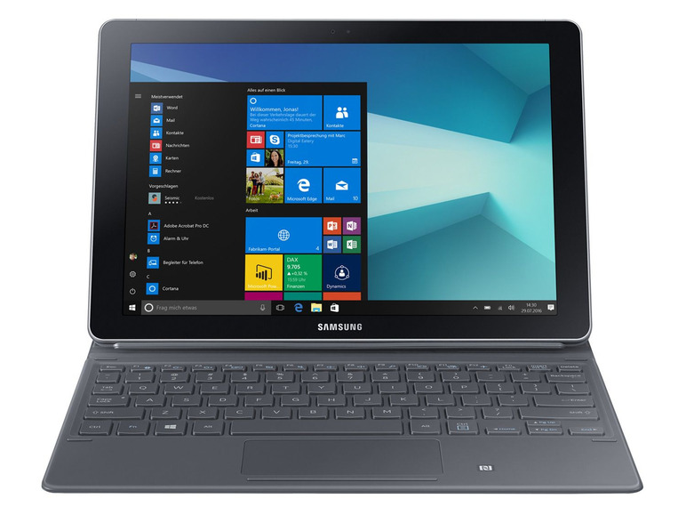 Gehe zu Vollbildansicht: SAMSUNG Galaxy Book 10.6 W627N LTE 2in1 Laptop - Bild 1