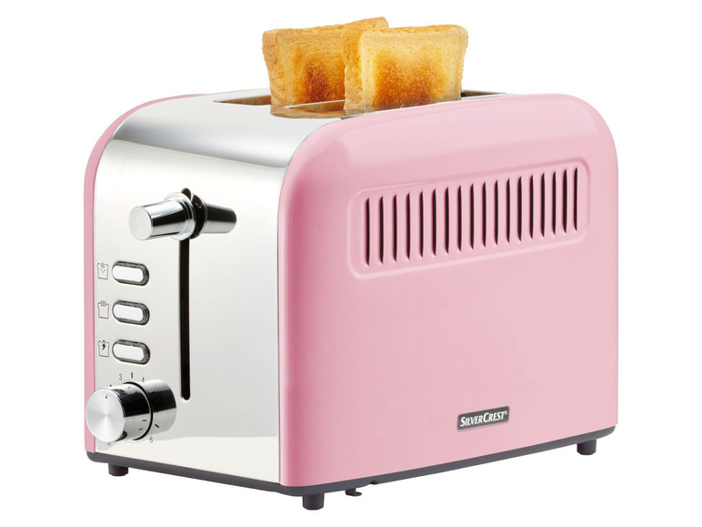 Gehe zu Vollbildansicht: SILVERCREST® Toaster, 920 Watt, mit 6-Stufen-Bräunungsregler, abnehmbarer Brötchenaufsatz - Bild 19