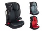 Drei Safety 1st Autositze in Schwarz, Grau und Rot.