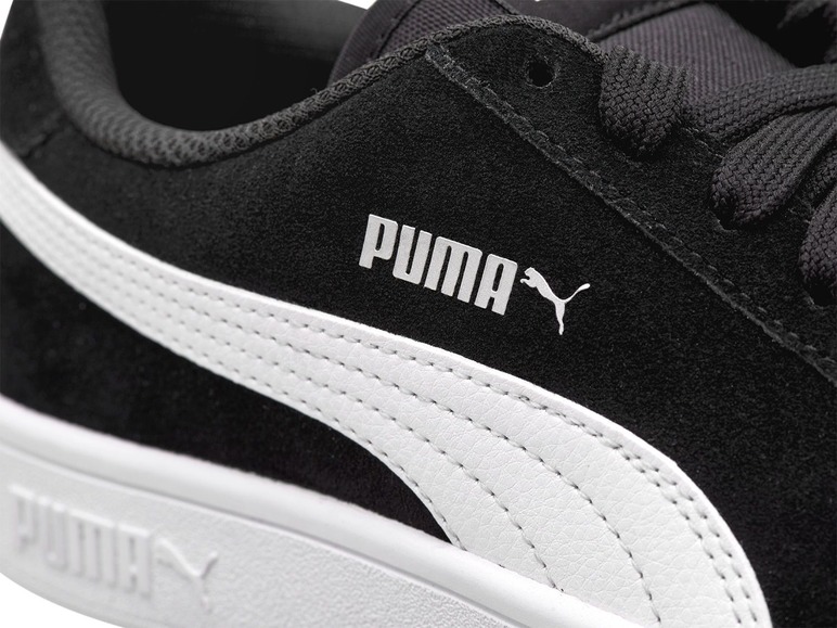 Gehe zu Vollbildansicht: Puma Sneaker Damen Herren "Smash V2" black/white/silver - Bild 8