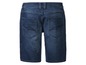 Blaue Jeans-Shorts für Männer.