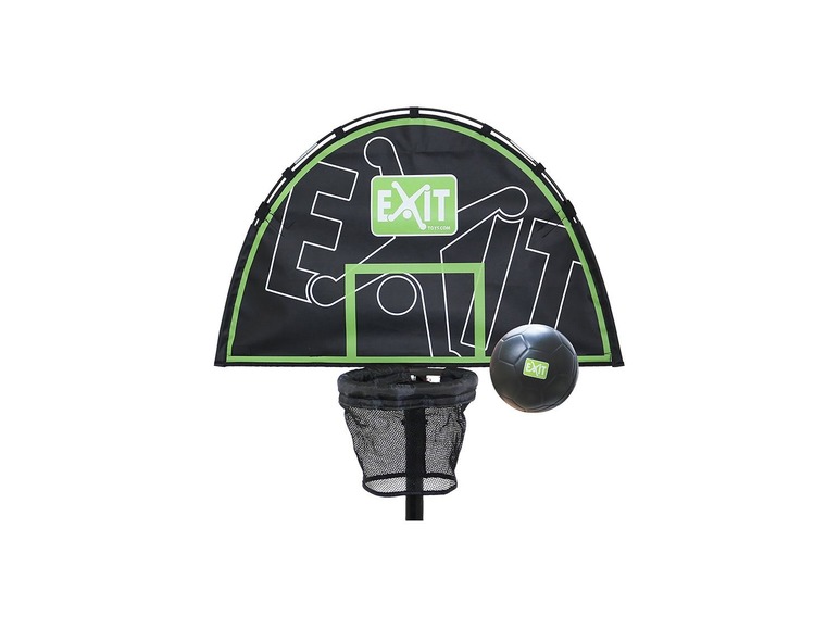 Gehe zu Vollbildansicht: EXIT Trampolin Basket +EXIT Mini Schaumball (ø15cm) (geeignet für alle EXIT Trampoline) - Bild 1