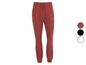 Rote Jogginghose mit Gummizugbund und Bündchen.