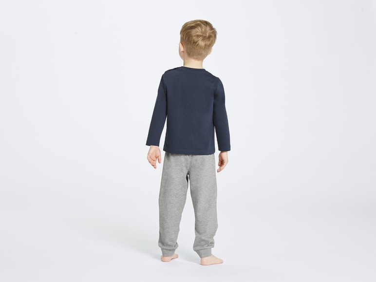 Gehe zu Vollbildansicht: LUPILU® Jungen Schlafanzug, 2 Stück, enthält Bio-Baumwolle - Bild 24