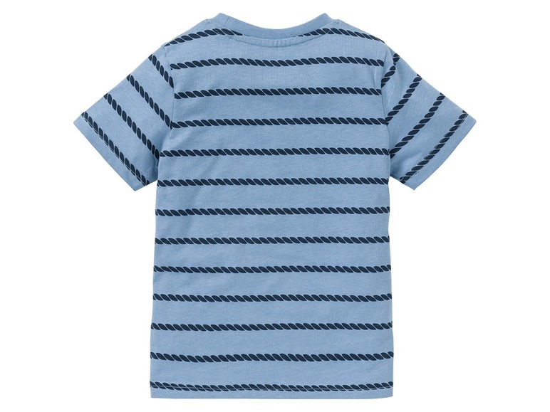 Gehe zu Vollbildansicht: LUPILU® T-Shirts Jungen, 4 Stück, weiche Single-Jersey-Qualität, hoher Bio-Baumwollanteil - Bild 15