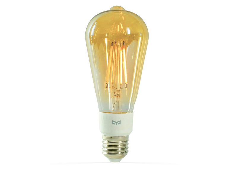 Gehe zu Vollbildansicht: Yeelight Smart LED Filament Lampe, Kolbenform - Bild 1