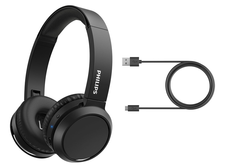 Gehe zu Vollbildansicht: PHILIPS Headband - On-ear Headset mit Bluetooth TAH4205BK/00 - Bild 2