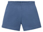 Blaue Baumwollshorts für Männer.