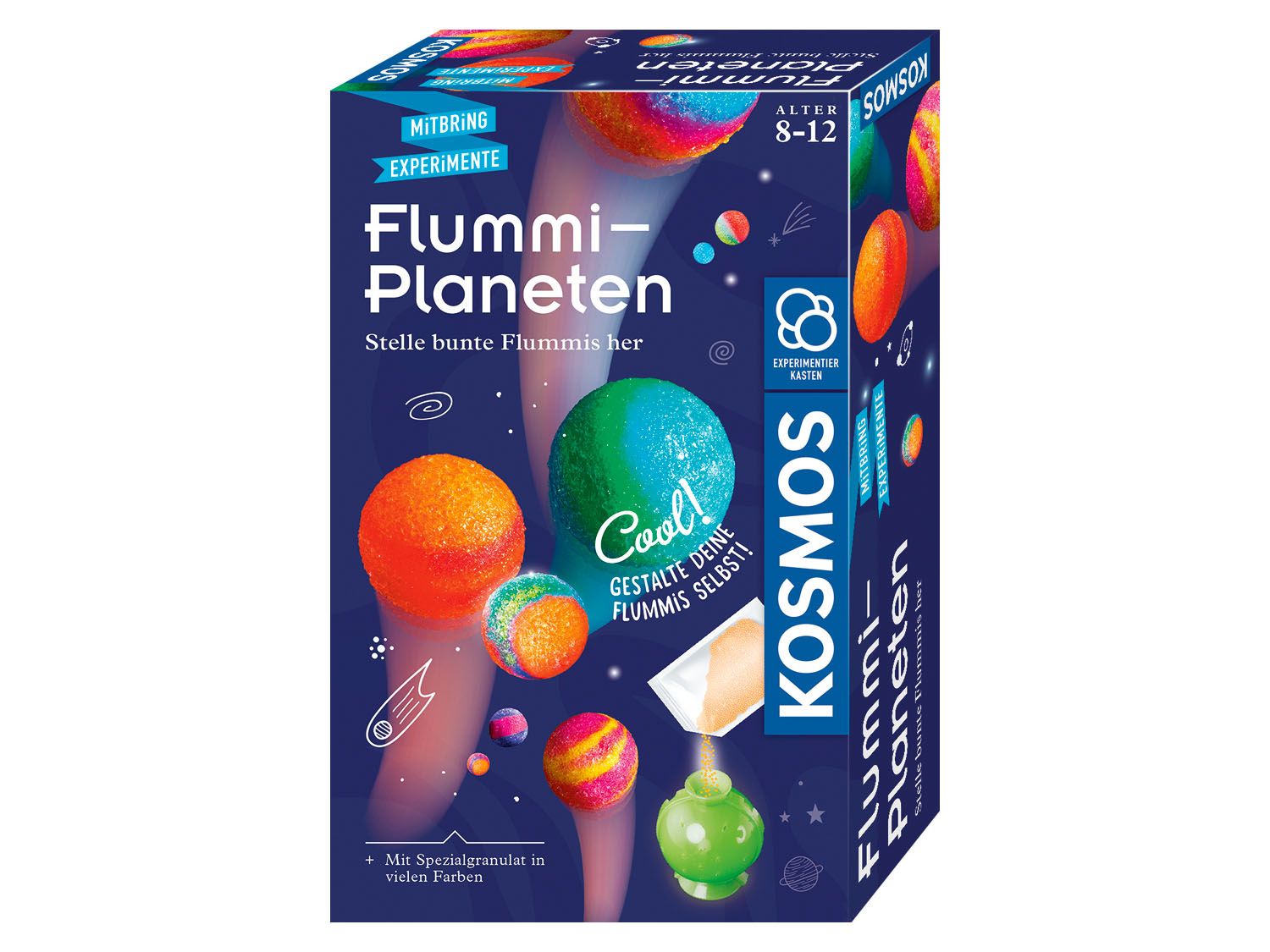 KOSMOS Mitbringexperimente (Flummi-Planeten)