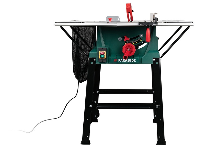 Gehe zu Vollbildansicht: PARKSIDE® Tischkreissäge »PTK 2000 E3«, 2000 Watt Leistung, 87 mm Schnitthöhe, mit Laser - Bild 2
