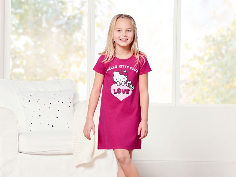 Gehe zu Vollbildansicht: Kinder/ Kleinkinder Mädchen Sommerpyjama / Nachthemd - Bild 10