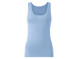 Ein hellblaues Tanktop.