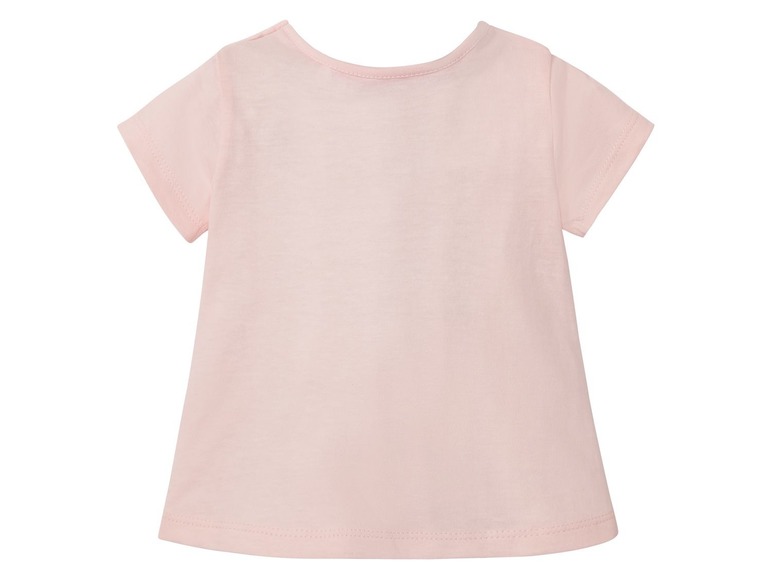 Gehe zu Vollbildansicht: LUPILU® Baby T-Shirt Mädchen, mit Schulterknöpfung, aus reiner Baumwolle - Bild 8