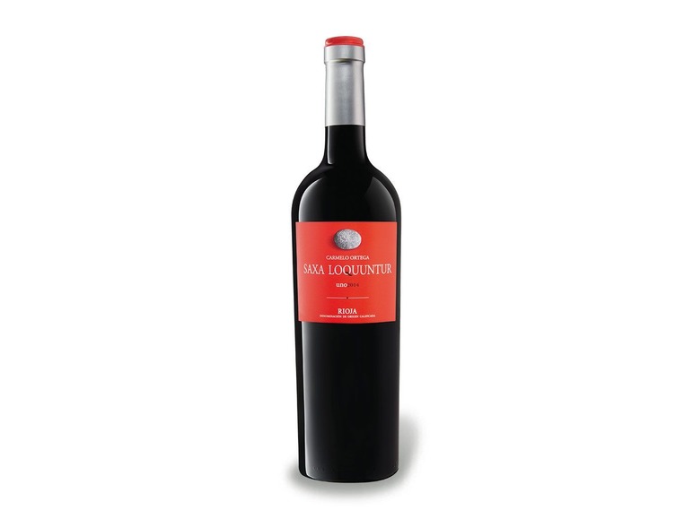 Gehe zu Vollbildansicht: Carmelon Ortega Saxa Loquuntur uno Rioja DOCa trocken, Rotwein 2016 - Bild 1