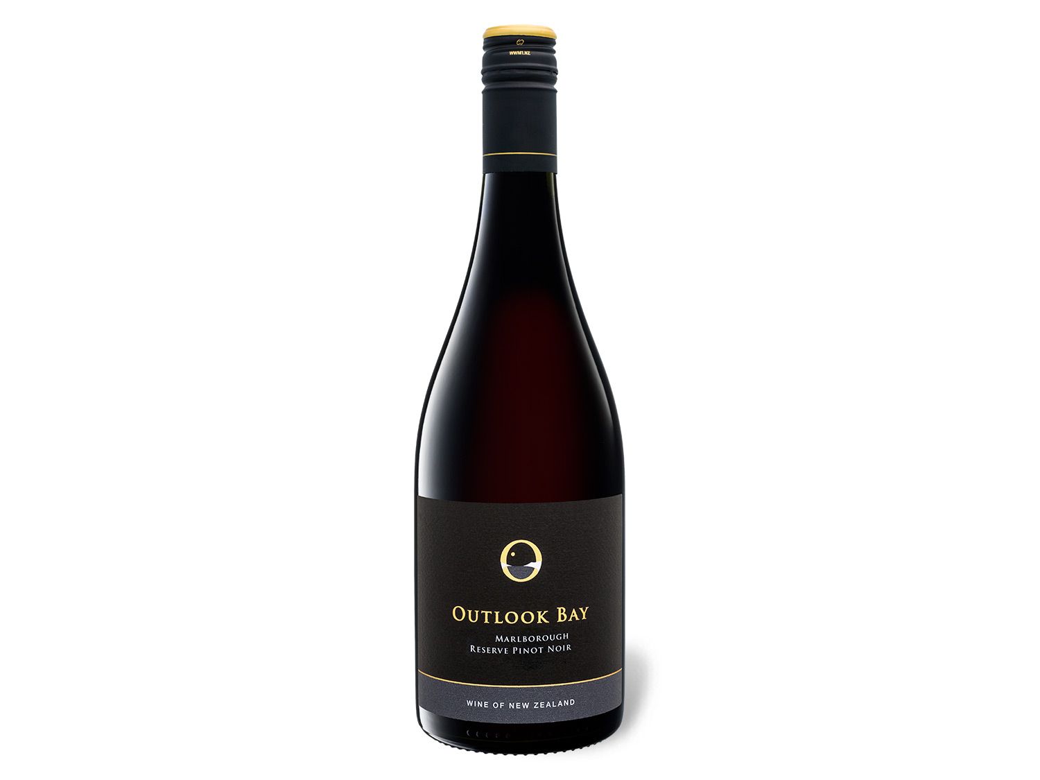 Outlook Bay Pinot Noir Marlborough Reserve trocken, Rotwein 2018 Wein & Spirituosen Lidl DE
