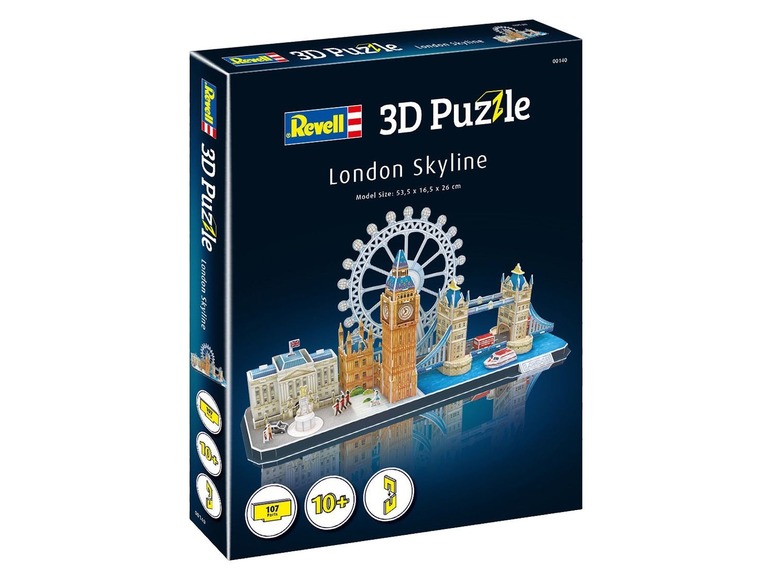 Gehe zu Vollbildansicht: Revell 3D Puzzle »London Skyline«, 107 Einzelteile, ab 10 Jahren - Bild 8