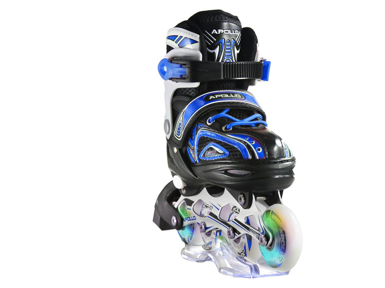 Blaue Inline-Skates der Marke Apollo.