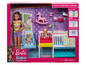 Barbie Skipper Babysitter Spielset mit Wiege, Stuhl und Baby-Puppen.