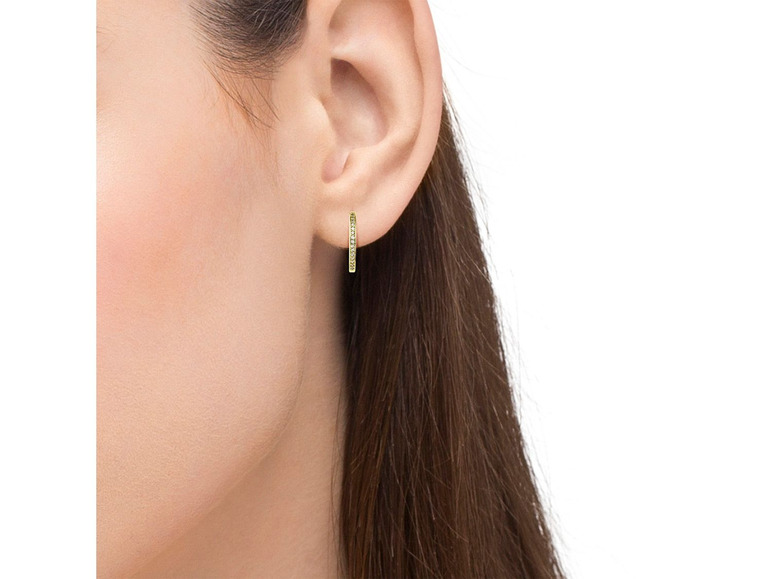 Gehe zu Vollbildansicht: Heideman Trigo Ohrringe Damen aus Edelstahl - Bild 5