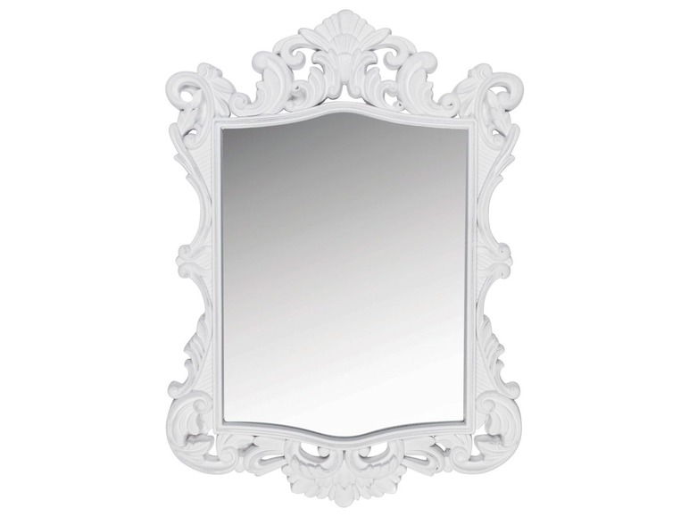 Gehe zu Vollbildansicht: MELINERA® Spiegel, in Vintage-Optik, aus lackiertem Holz - Bild 2