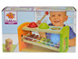 Ein Eichhorn Color Holzspielzeug-Set mit Xylophon, Hammer und Bällen.