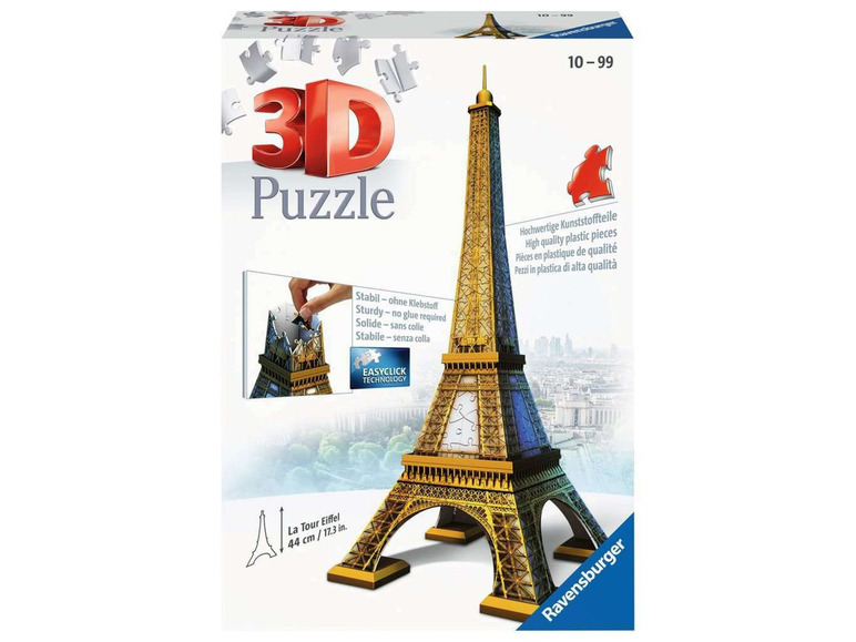 Gehe zu Vollbildansicht: Ravensburger 3D Puzzle Eiffelturm - Bild 1
