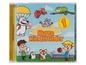 CD mit Kinderliedern, 'Hurra Kinderlieder 1', mit einem Eisbären, einem Drachen und einer Maus