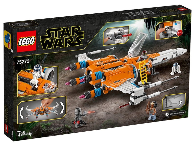 Gehe zu Vollbildansicht: LEGO® Star Wars™ 75273 »Poe Damerons X-Wing Starfighter™« - Bild 2