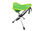 Ein grüner Skyroc Klappstuhl.